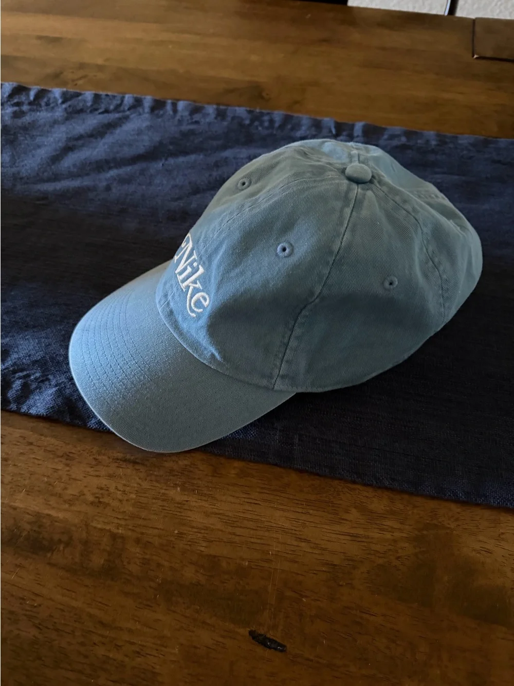 Nike Golf Heritage86 Washed Adjustable Dad Hat Cap OS Dutch Blue